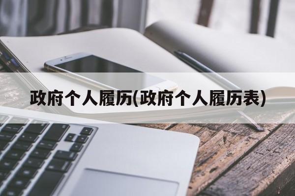 政府个人履历(政府个人履历表)